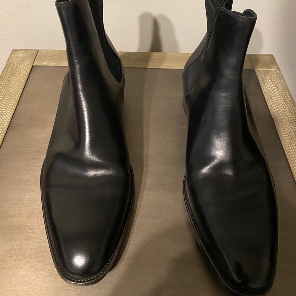 SAINT LAURENT BOOTS IN SMOOTH LEATHER